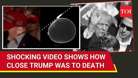 Watch Trump’s Miraculous Near-Miss Headshot In Stunning 3D Video | Watch