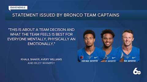 Boise State Broncos decide to forego bowl game