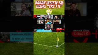 Baran insiste em dizer; "CR7 é 9" #shorts #shortsvideo #shortsviral #cr7 #cr7fans #cr7shorts #cr7gol