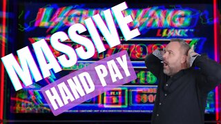 Lightning Link High Stakes - 6 BONUS ROUNDS, 2 HAND PAYS & 1 Massive ONE!!!