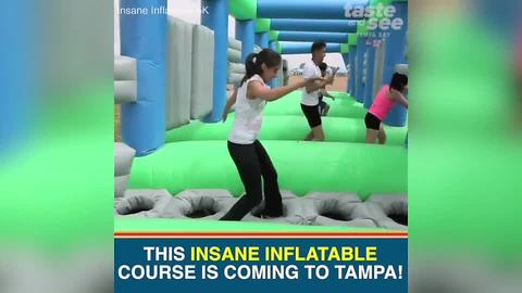 5K inflatable obstacle course coming to Tampa this weekend | Taste and See Tampa Bay