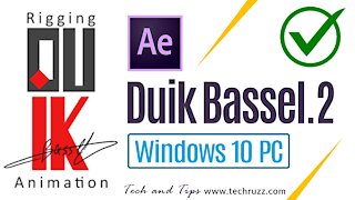 How to Download & Install Duik Bassel 2 in After Effects CC | Windows 10 PC 2021