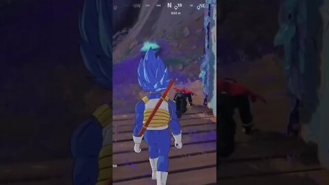 VEGETA TROLLING in FORTNITE🤣| #shorts #fortnite #dbz #vegeta