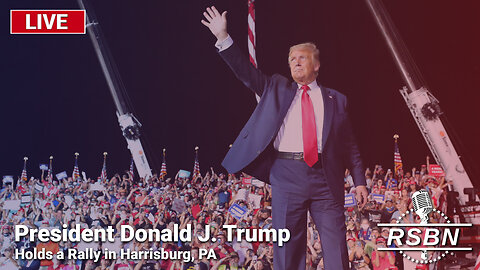 LIVE: President Donald J. Trump Holds a Rally in Harrisburg, PA - 7/31/24
