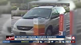 Fort Myers Walmart Razor Thieves Wanted