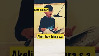 Akeli hay Zehra s.a. #azadar #azadarehussain #azadarinetwork #bibizehra #majlis #marsiya #viral