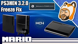 PS3HEN 3.2.0 Freezing on Enable HEN Fix