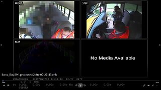 Willowick police release video inside bus when car hit two children
