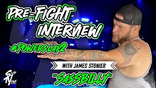 James Stonier Power Slap 2 Striker Pre-Fight Interview Against Cory Corbin
