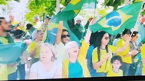 Manifestação em pro do BRASIL ,PEDIMOS INTERVENÇAO FEDERAL