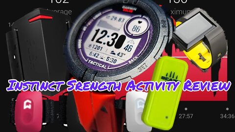 Garmin Instinct 2: Strength Weightlifting Activity