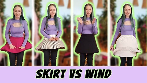 Dancing with the Wind: Unveiling the Skirt That Defies Gravity!