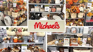 MICHAELS 🍁🍂 FALL DECORS CLEARANCE SALE 60 % OFF 2023