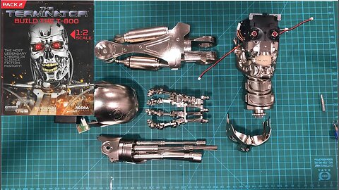 Building the T-800 Terminator Endoskeleton - Pack 2