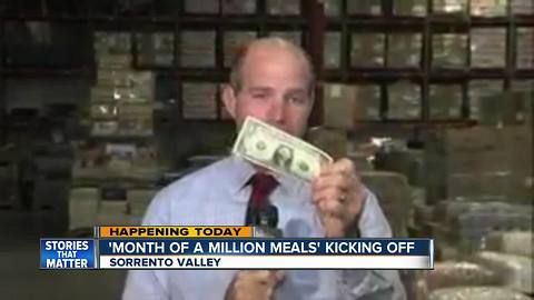 Month of a million meals kicks off