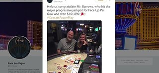 Lucky winner at Paris Las Vegas