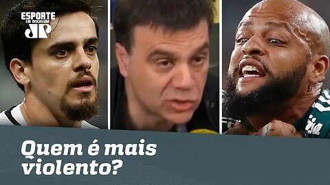 Fagner é tão VIOLENTO quanto Felipe Melo? Veja ANÁLISE!