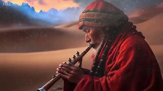 Tibetan Healing Flute, Eliminate Stress, Anxiety And Calm The Mind