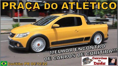 Praça Atlético Carrões do Dudu Curitiba PR Brasil 05/12/22 VW Saveiro G5 rebaixada @ImBackGarage