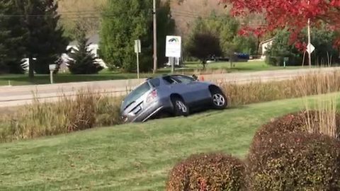 Video shows aftermath of Kenosha County chase