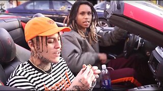 Lil Skies pulled up and caused a Car Accident