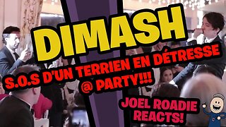 Dimash Kudaibergen sings S.O.S d'un terrien en détresse @ party - Roadie Reacts