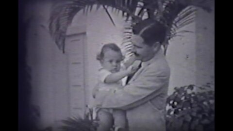 1944 Havana Cuba Family Home Movie