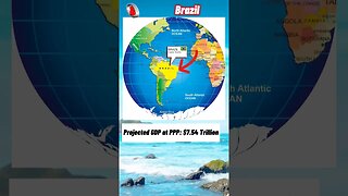 The World's Top 10 LARGEST ECONOMIES by 2050 #shorts