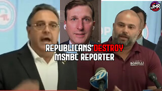 NYC Republicans TORCH woke MSNBC reporter BLAMING trump on Trump Of Failed Assassination!