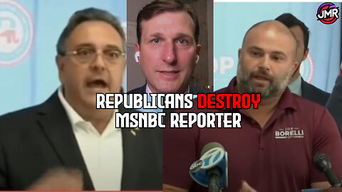 NYC Republicans TORCH woke MSNBC reporter BLAMING trump on Trump Of Failed Assassination!