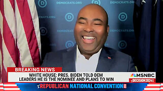 MSNBC Cut Away From Gold Star Families At RNC To Have DNC Chair Jaime Harrison On, Cracking Jokes