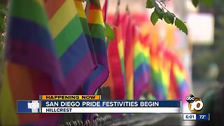 San Diego Pride weekend festivities begin