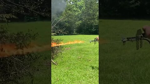 Flamethrower play.