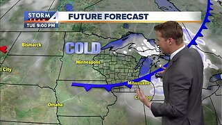 Chance of flurries Tuesday afternoon