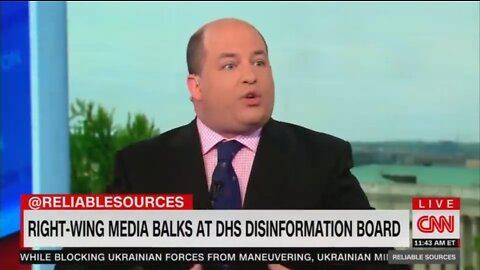 CNN's Stelter: Biden's Ministry of Truth Is Common Sense