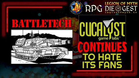 [113-2] - Catalyst Game Labs censors the Rommel tank in #Battletech