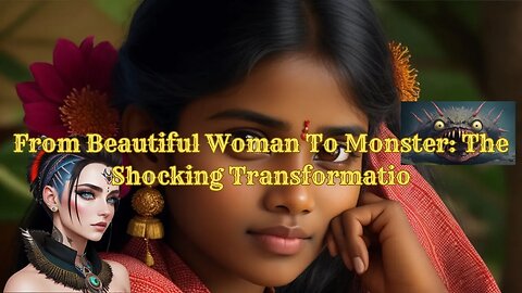 From Beautiful Woman To Monster: The Shocking Transformation