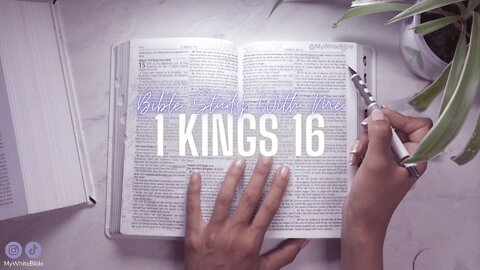 Bible Study Lessons | Bible Study 1 Kings Chapter 16 | Study the Bible With Me