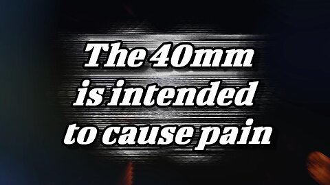 THE 40MM IS INTENTED TO CAUSE PAIN. Please Subscribe Deathcore Ultra Version. Short.
