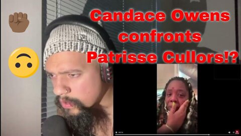 Candace Owens confronts Patrisse Cullors Reaction!