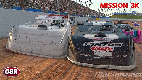 🏁 iRacing Action: Conquering The Dirt Track at Charlotte in the DIRTcar Limited Late Model Race! 🏁
