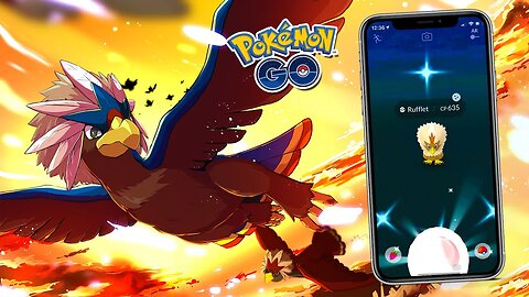 🕕 RUFFLET E BRAVIARY SHINY AGORA!!! DOBRO DE STARDUST na Captura! POKÉMON GO Hora do Holofote!