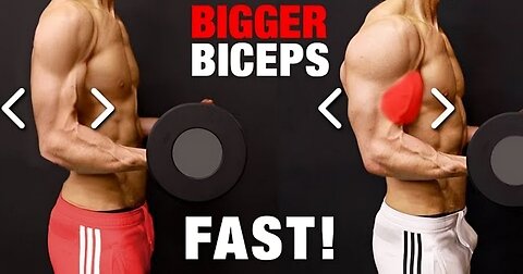 How to get a bigger bicep allow for more range of motion for better muscle growth potential.