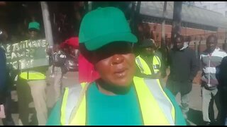 SOUTH AFRICA - Pretoria - Denneboom Informal Traders picket (videos) (iU7)