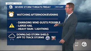 Storm concern for Friday
