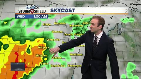 Gino Recchia NBC26 Storm Shield Weather Forecast