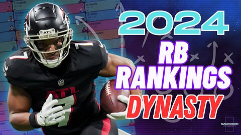 🏈 🏆 Dynasty Running Back Rankings 2024 With Tiers | Stats, Projections and New Look Offenses!