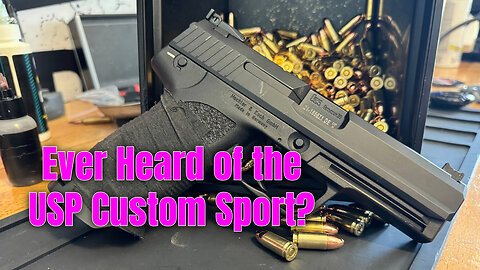 A rare HK USP, the Custom Sport