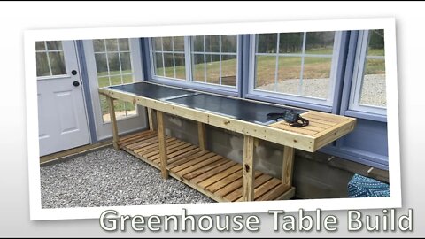 TNT #146: DIY Greenhouse Planting Table Build / Expanded Metal Panels