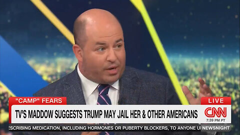 Brian Stelter's Fear Of A Second Trump Term Is Evident